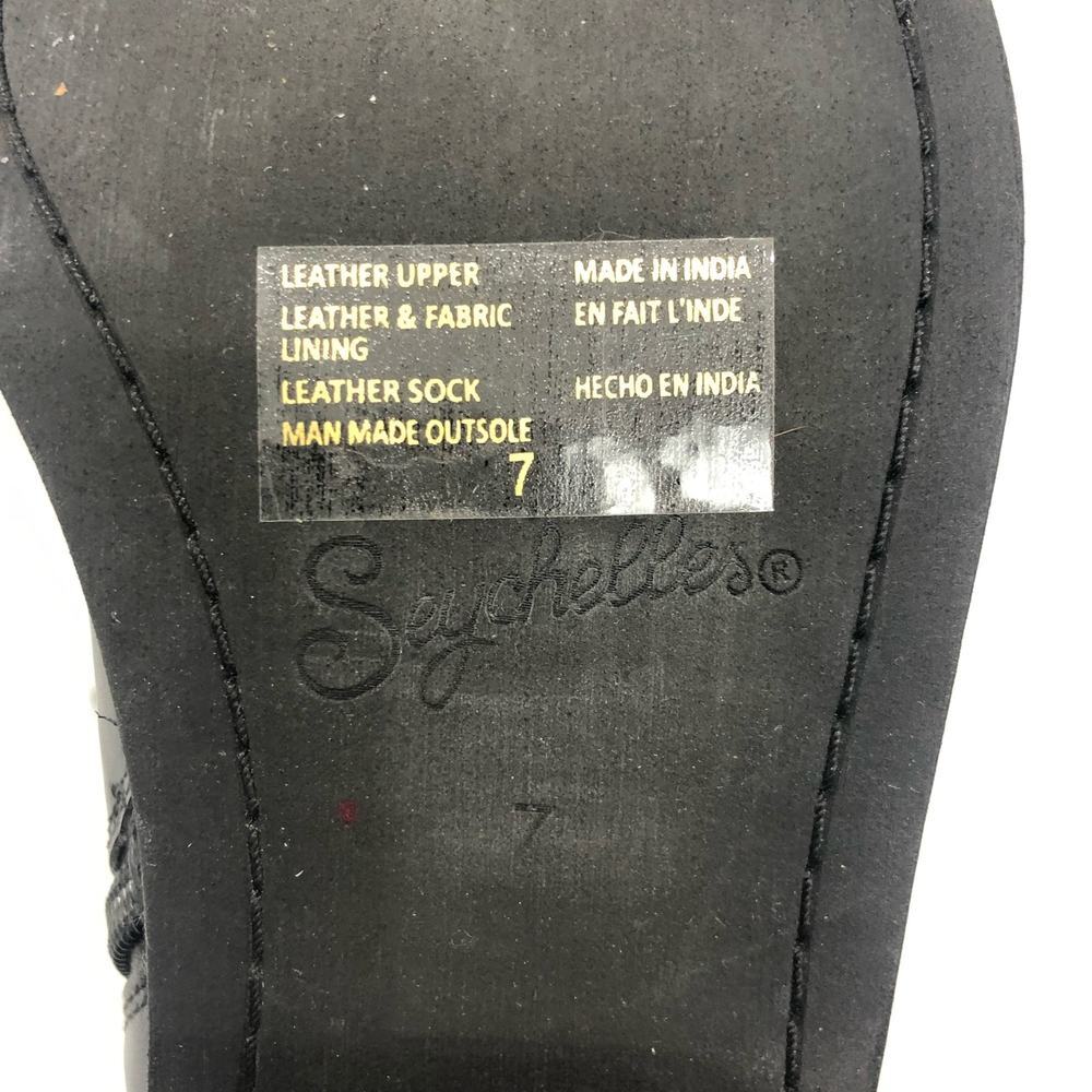 Seychelles Womens Under The Stars Cowboy Leather Ankle Boots Black Size US 7 - Picture 6 of 10
